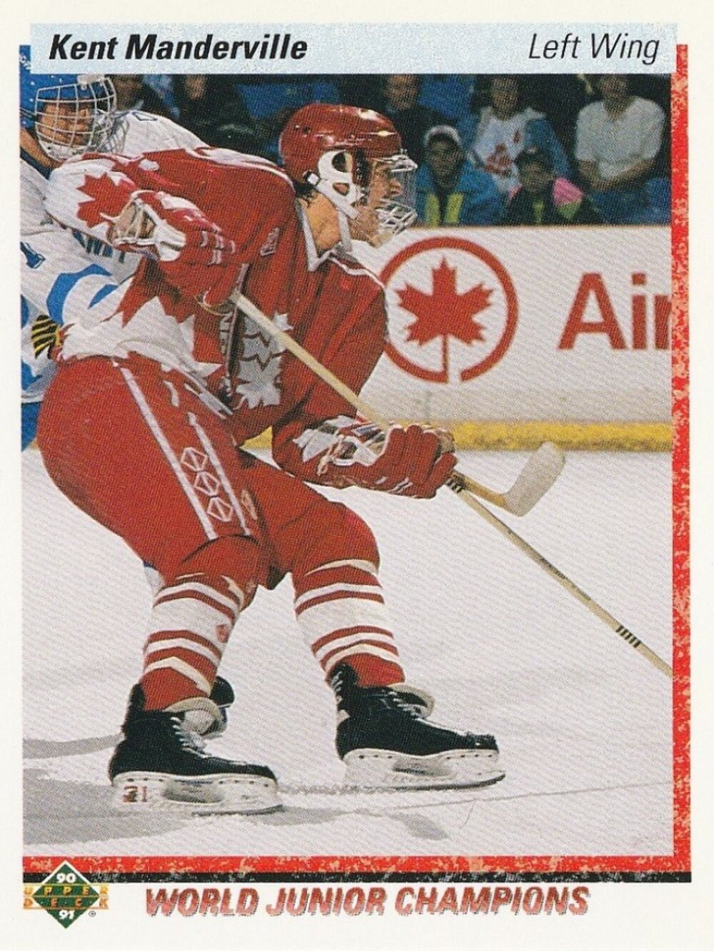 Kent Manderville Hockey Card